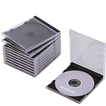 エレコム CD/DVDスリムプラケース/2枚収納/10パック/クリア 9jupf8b Amazon.co.jp: エレコム CD/DVDスリムプラケース/2枚収納/10